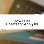 How I Use Charts for Analysis